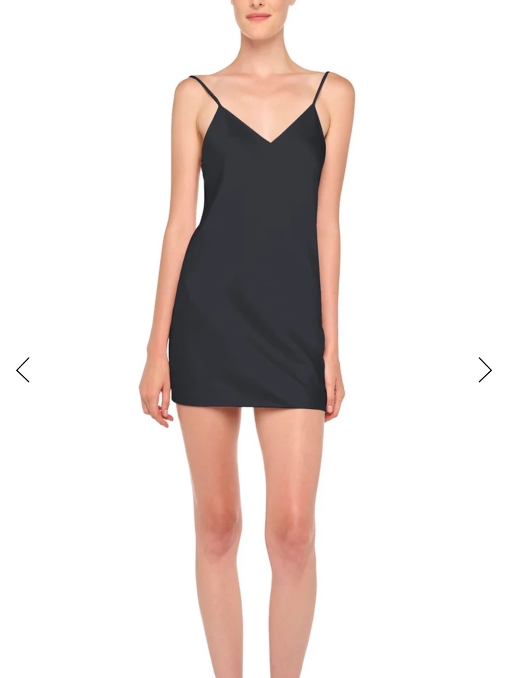 Norma Kamali Bias Slip Mini Dress
